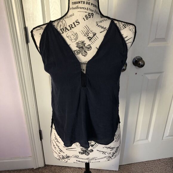 Intimately Free People XS 100% Silk V-Neck Tank Top - Picture 7 of 8